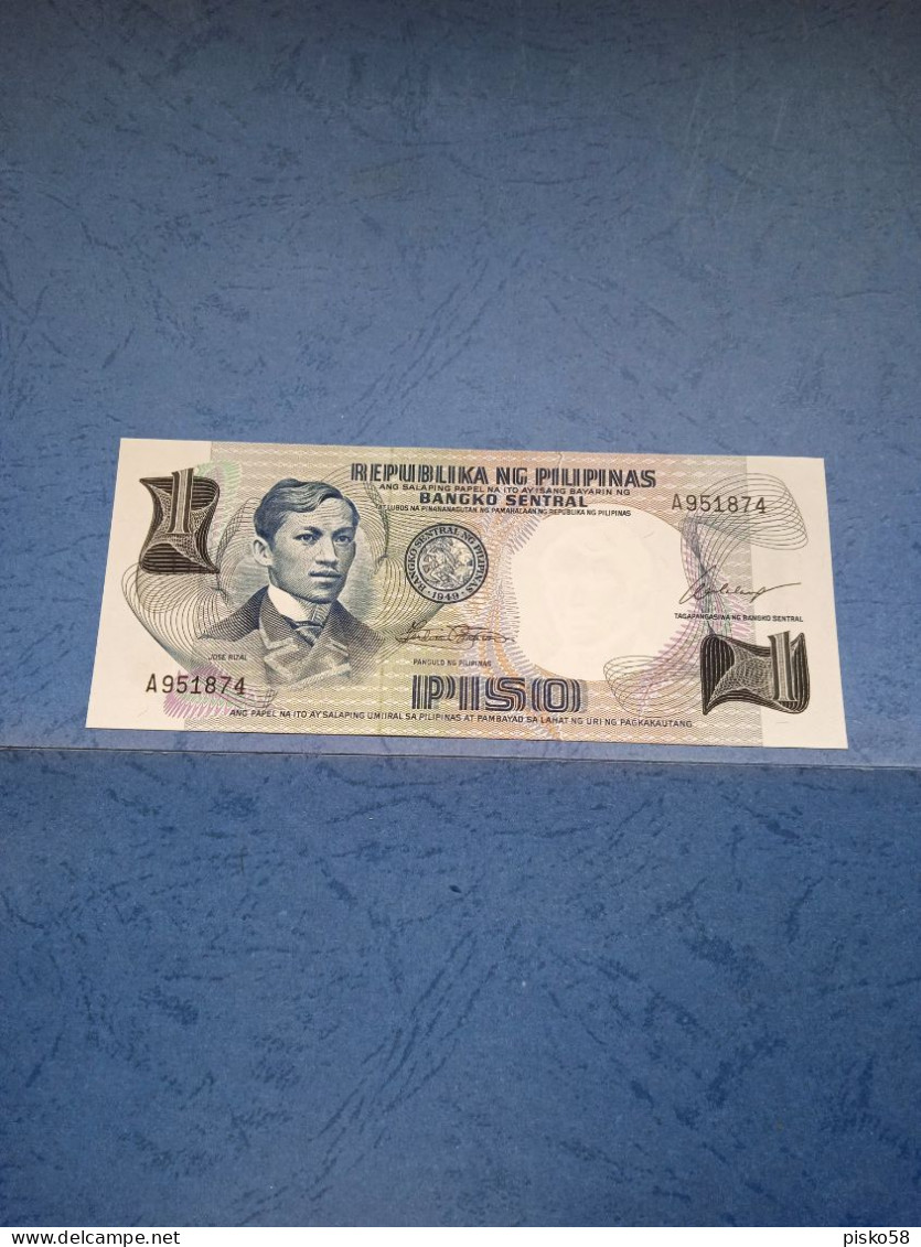 FILIPPINE-P142a 1P 1969 UNC - Philippinen