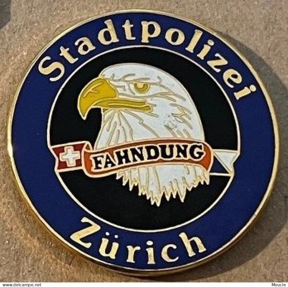 STADTPOLIZEI ZÜRICH - POLICE DE LA VILLE - AIGLE - EAGLE - ADLER - FAHNDUNG - EGF - N°552/1000 - SUISSE - SCHWEIZ - (33) - Polizia