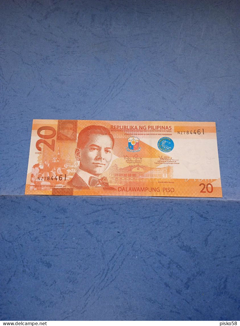 FILIPPINE-P206a 20P 2014 UNC - Filipinas