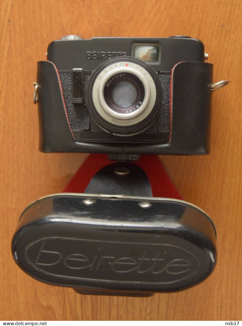 appareil photo ancien BEIER BIERETTE  avec sacoche - film 135 24x36