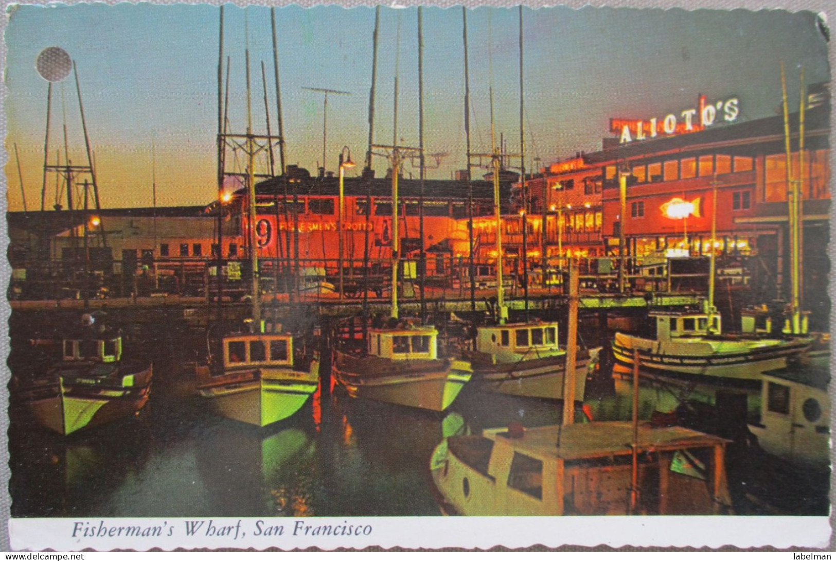 USA CALIFORNIA SAN FRANCISCO FISHERMANS WHARF ALIOTO KARTE CARD POSTCARD CARTE POSTALE POSTKARTE CARTOLINA ANSICHTSKARTE - Long Beach