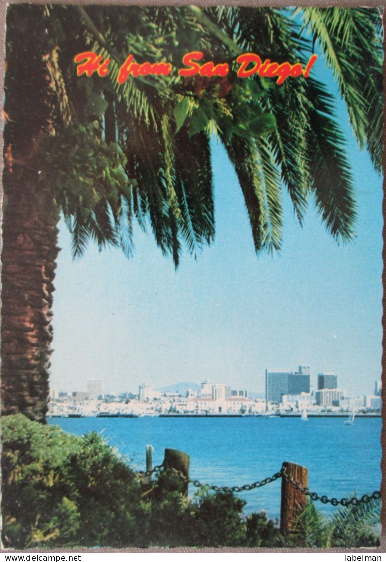 USA CALIFORNIA SAN DIEGO SKYLINE WATERFRONT KARTE CARD POSTCARD CARTE POSTALE POSTKARTE CARTOLINA ANSICHTSKARTE - Long Beach