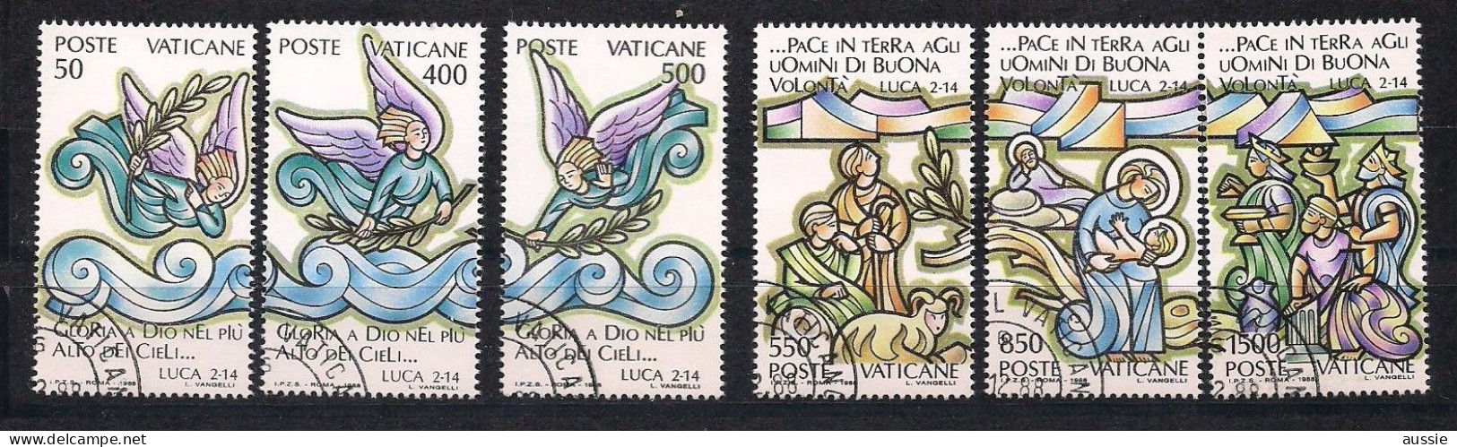 Vatican Vatikaan 1988 Yvertnr. 843-848 (o) Oblitéré Cote 8,25 € - Gebruikt