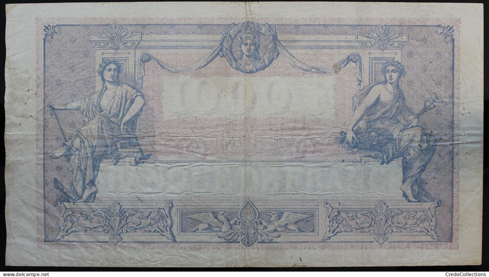 France - 1000 Francs - 12-10-1923 - PICK 67j / F36.39 - TB - 1 000 F 1889-1926 ''Bleu Et Rose''