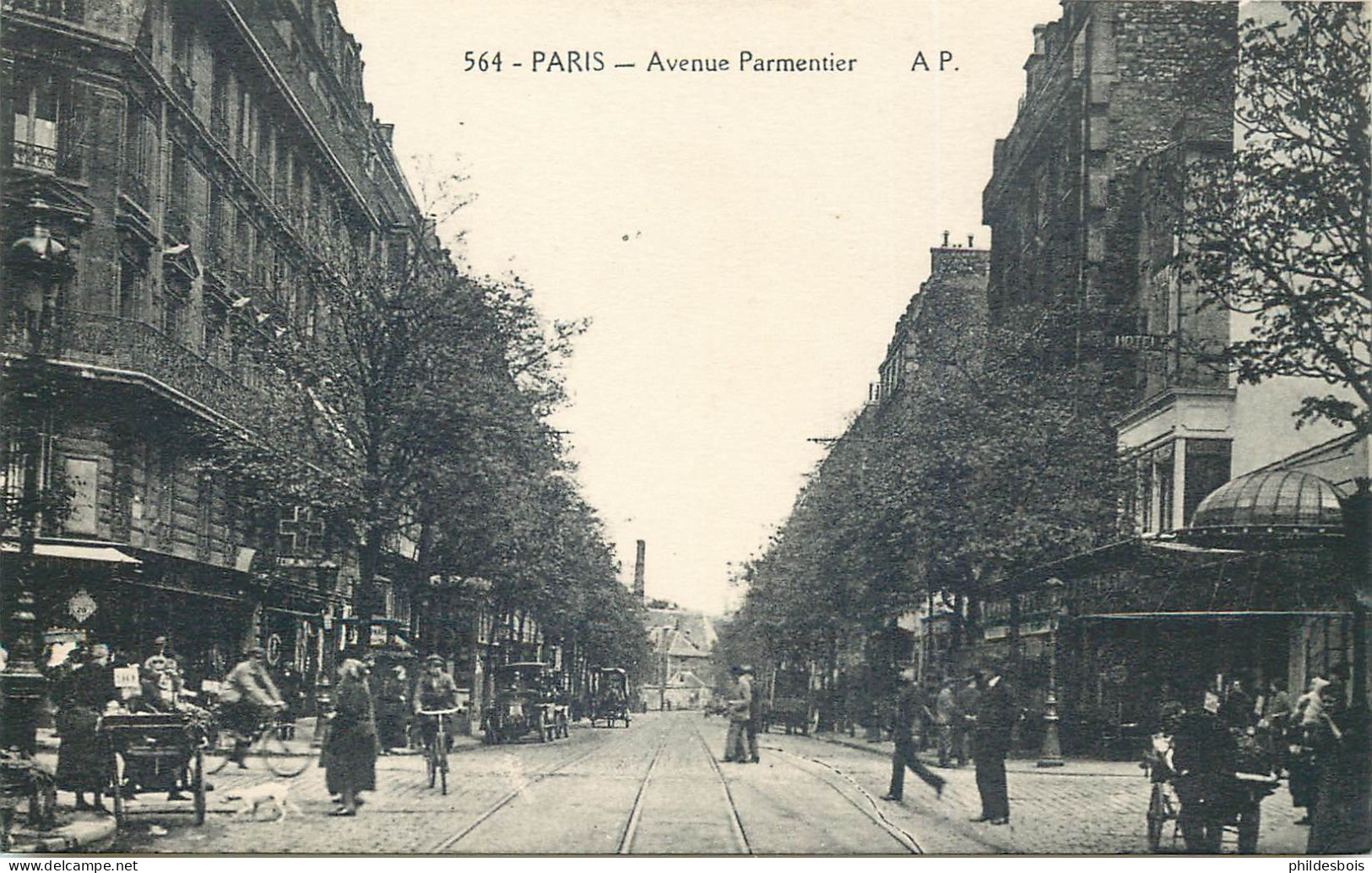 PARIS 11 Arrondissement  Avenue Parmentier - Arrondissement: 11