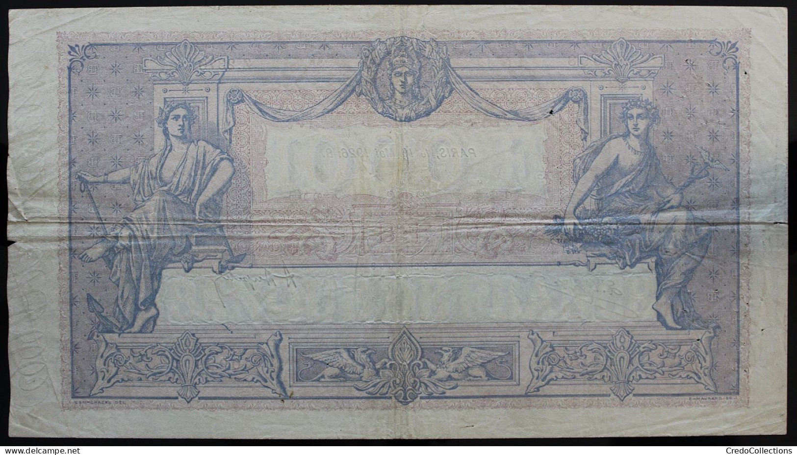 France - 1000 Francs - 19-5-1926 - PICK 67j / F36.42 - TB - 1 000 F 1889-1926 ''Bleu Et Rose''