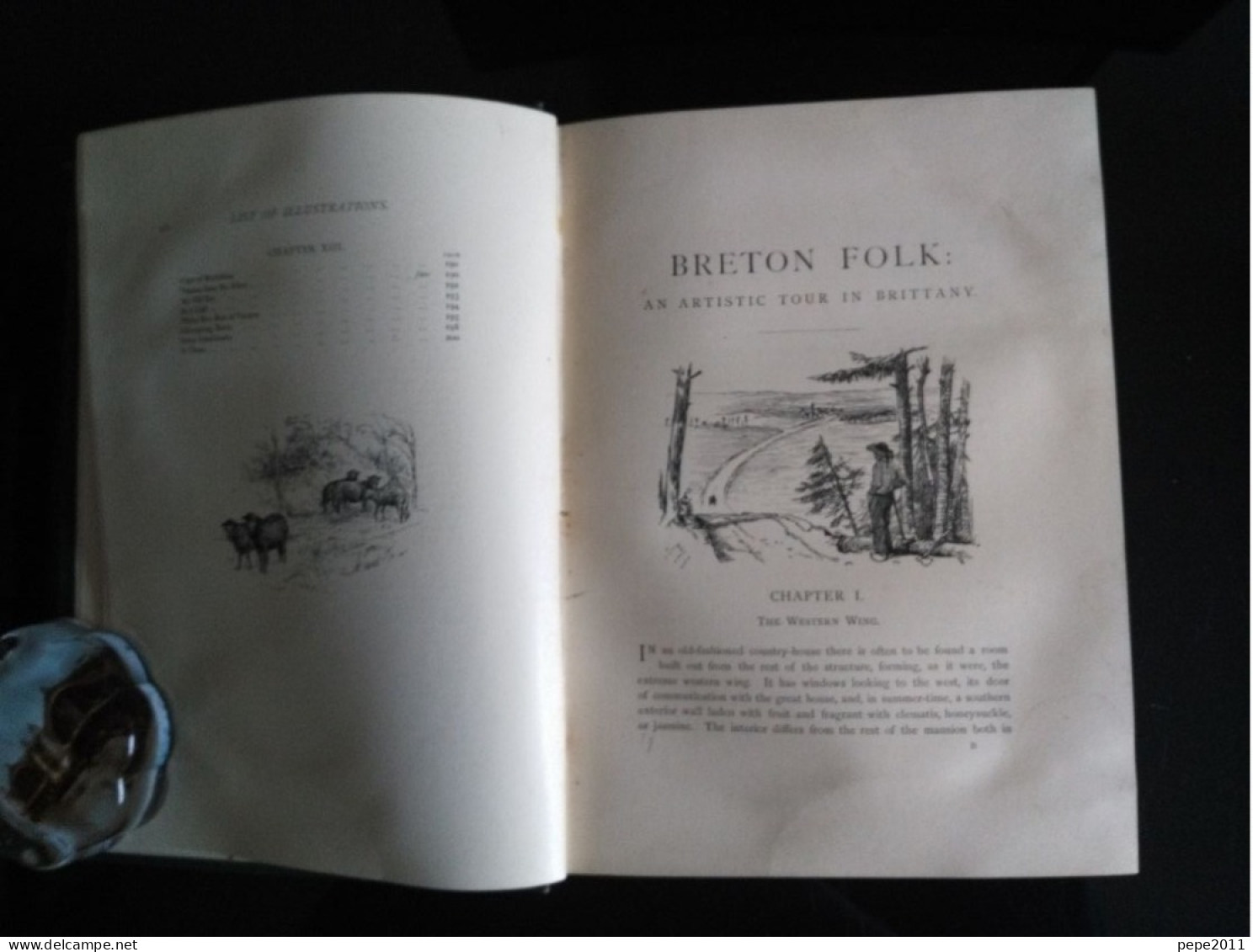 BRETON FOLK - An Artistic Tour in Brittany - By Henry Blackburn, Illustrations by Randolf Caldecott - Voyage en Bretagne