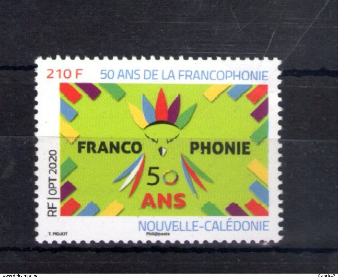 Nouvelle Caledonie. Cinquantenaire De La Francophonie. 2020 - Unused Stamps