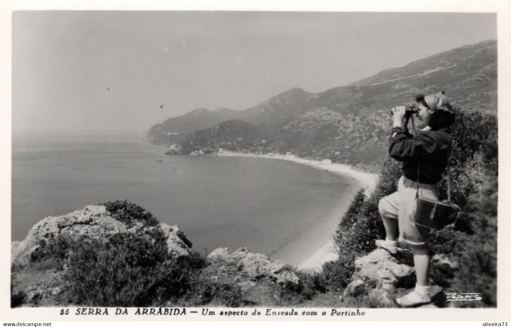 SERRA DA ARRÁBIDA - Um Aspecto Da Enseada Com O Portinho - PORTUGAL - Setúbal