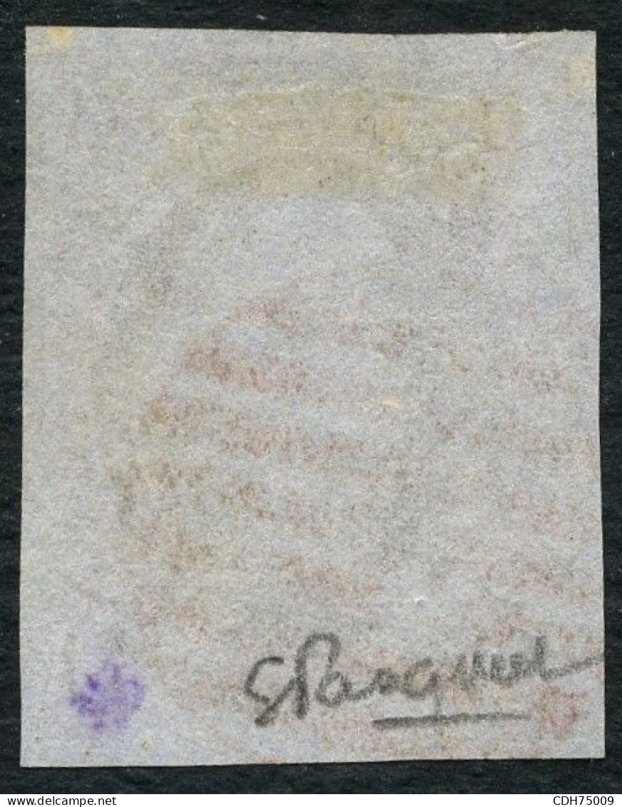 ETATS UNIS - YVERT 1 - 5 CENTS FRANKLIN - SIGNE PASQUET - OBLITERE - Used Stamps