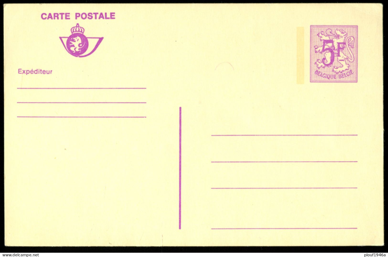 5 F Lion Héraldique FR - Tarjetas 1934-1951