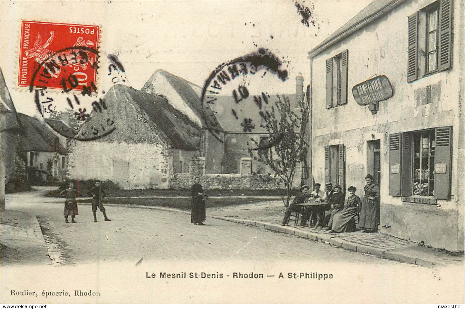 LE MESNIL SAINT DENIS Rhodon (café) - Le Mesnil Saint Denis