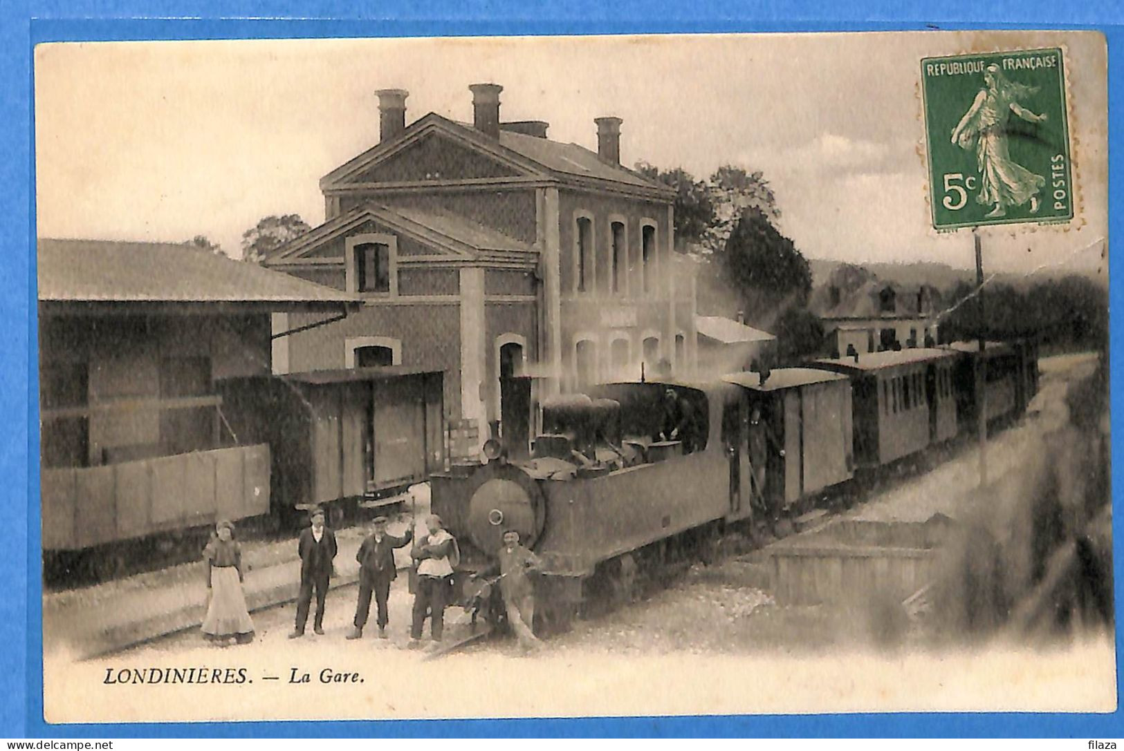 76 - Seine Maritime - Londinières - La Gare (N14836) - Londinières