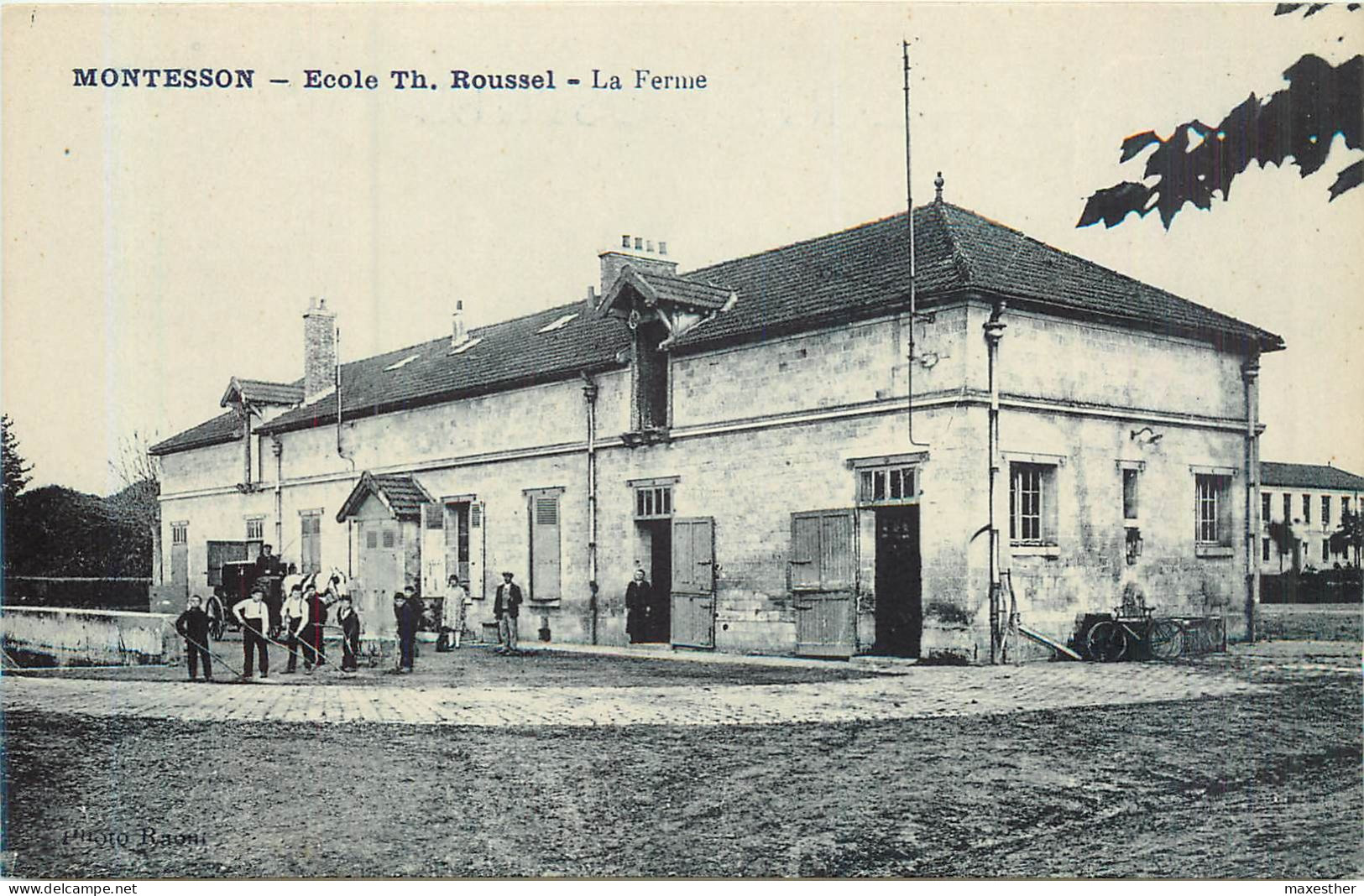 MONTESSON école Th. Rousse, La Ferme - Montesson