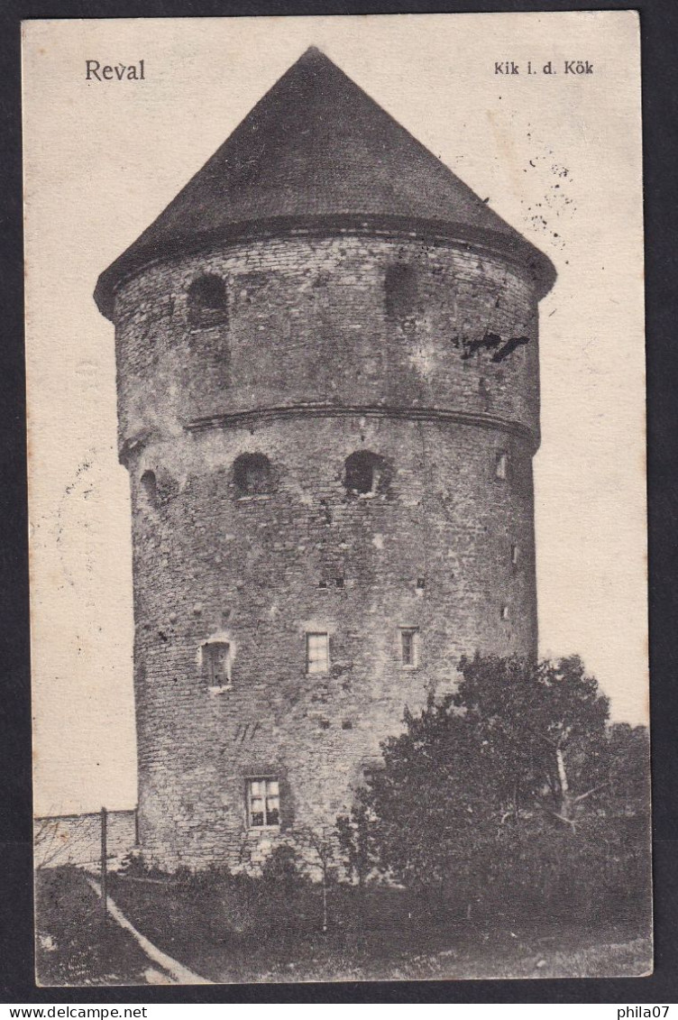 ESTONIA - Reval Kik I.d. Kok / Postcard Circulated, 2 Scans - Estonia