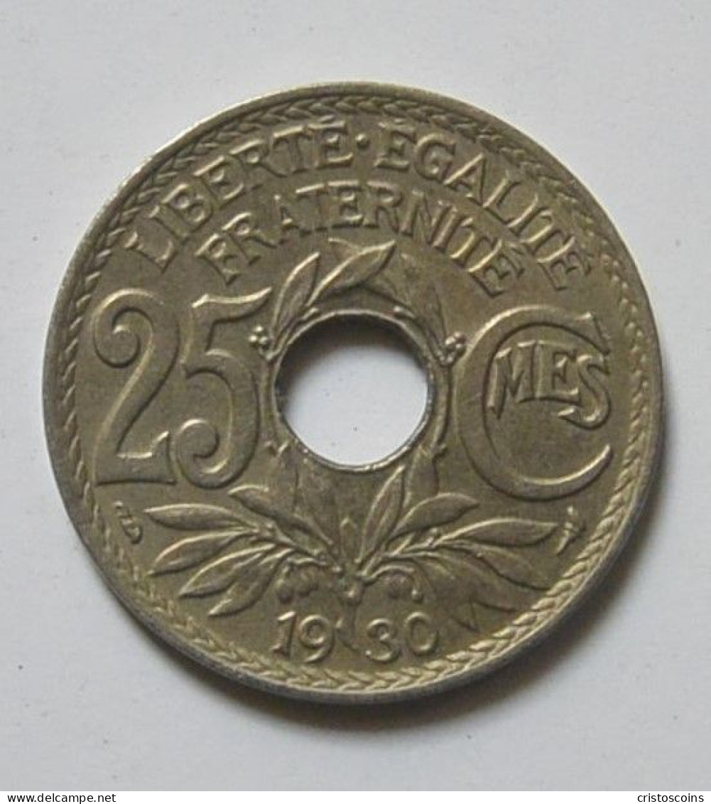 Francia, Terza Repubblica Lindauer  (K125/70 - 25 Centimes