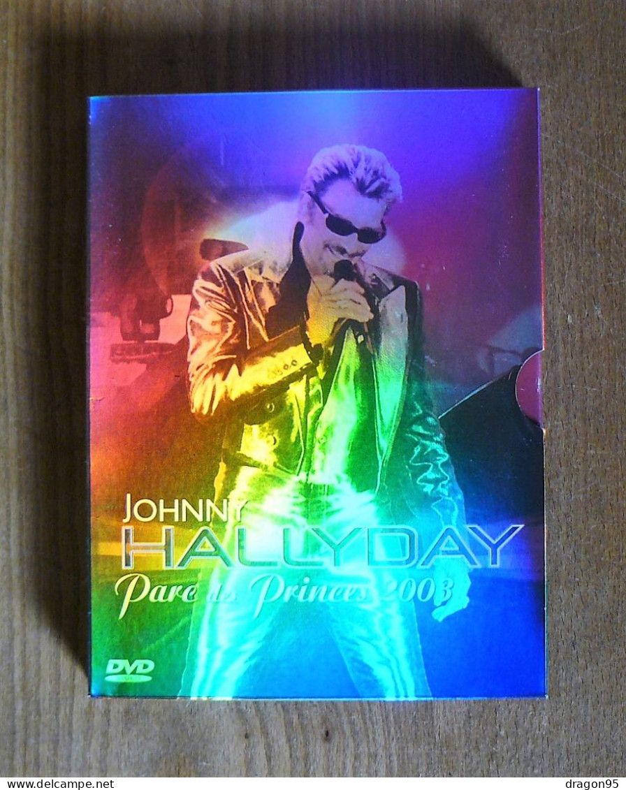 Coffret Johnny HALLYDAY : Parc Des Princes 2003 - 2 DVD - Concert Et Musique