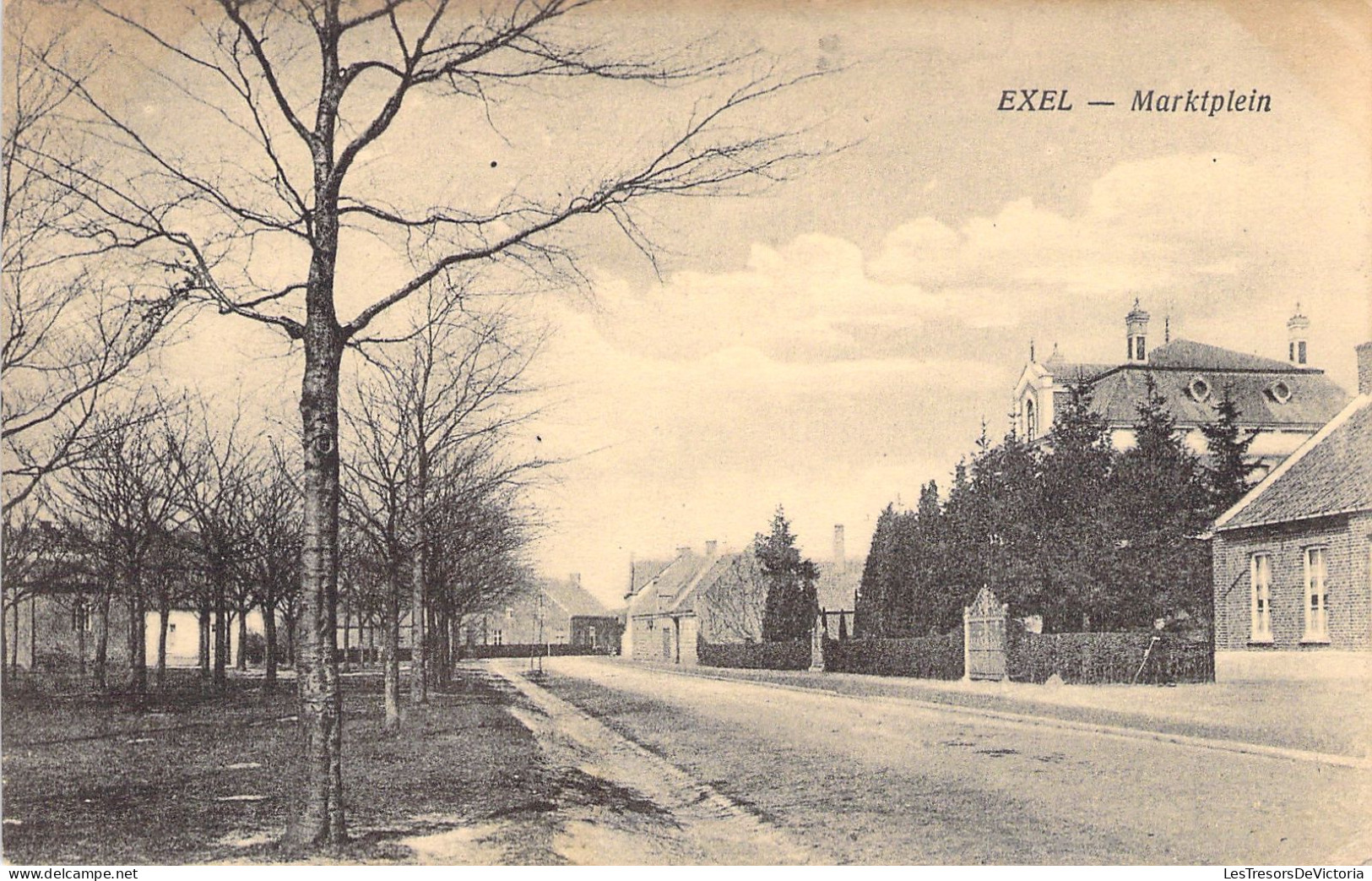 BELGIQUE - EKSEL - Exel - Marktplein - Carte Postale Ancienne - Hechtel-Eksel