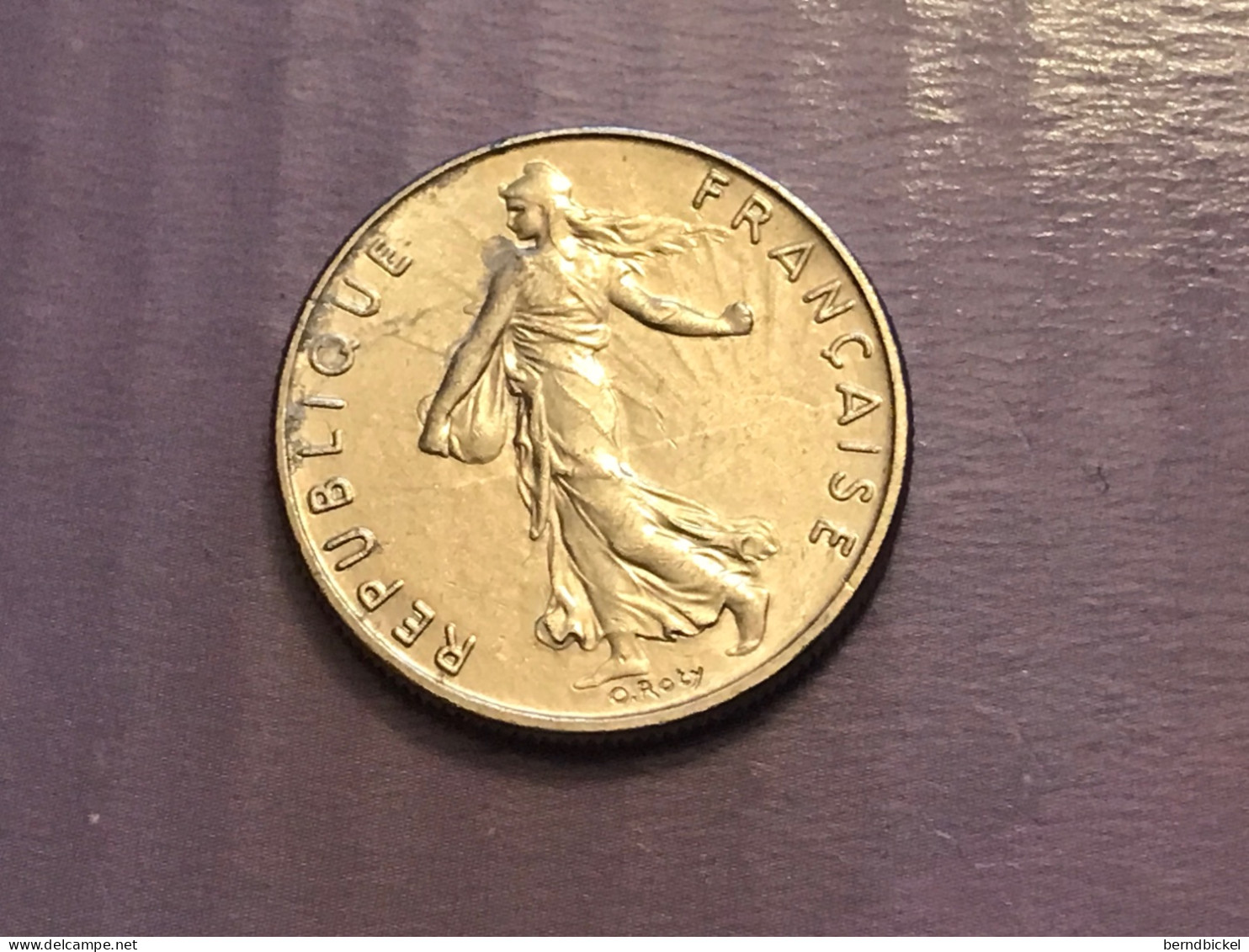Münze Münzen Umlaufmünze Frankreich 1/2 Franc 1983 - 1/2 Franc