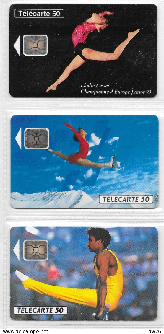 Lot De 7 Télécartes Sports (Ski, Gymnastique, Jeux Olympiques) Télécarte 50 - 1992 - Sport