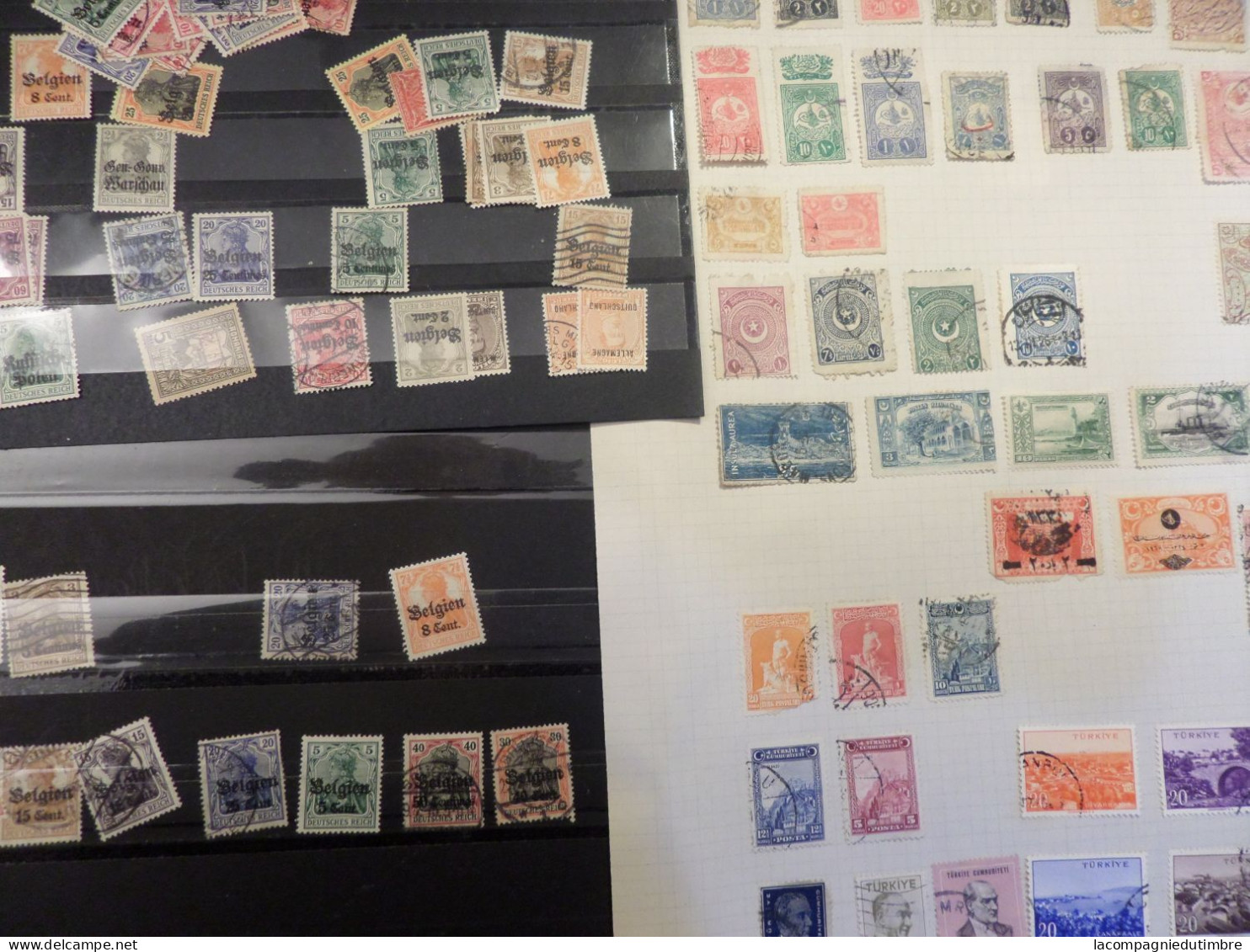 Superbe vrac de milliers de timbres anciens **/*/obl. tous pays. Classiques et bonnes valeurs.   COTE ENORME!!!!