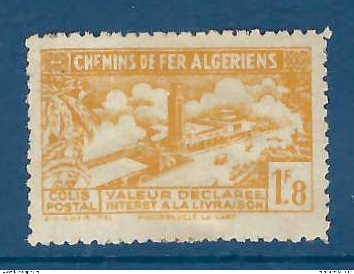 Algérie - Colis Postaux - YT N° 112 B * - Neuf Avec Charnière - 1943 - Colis Postaux