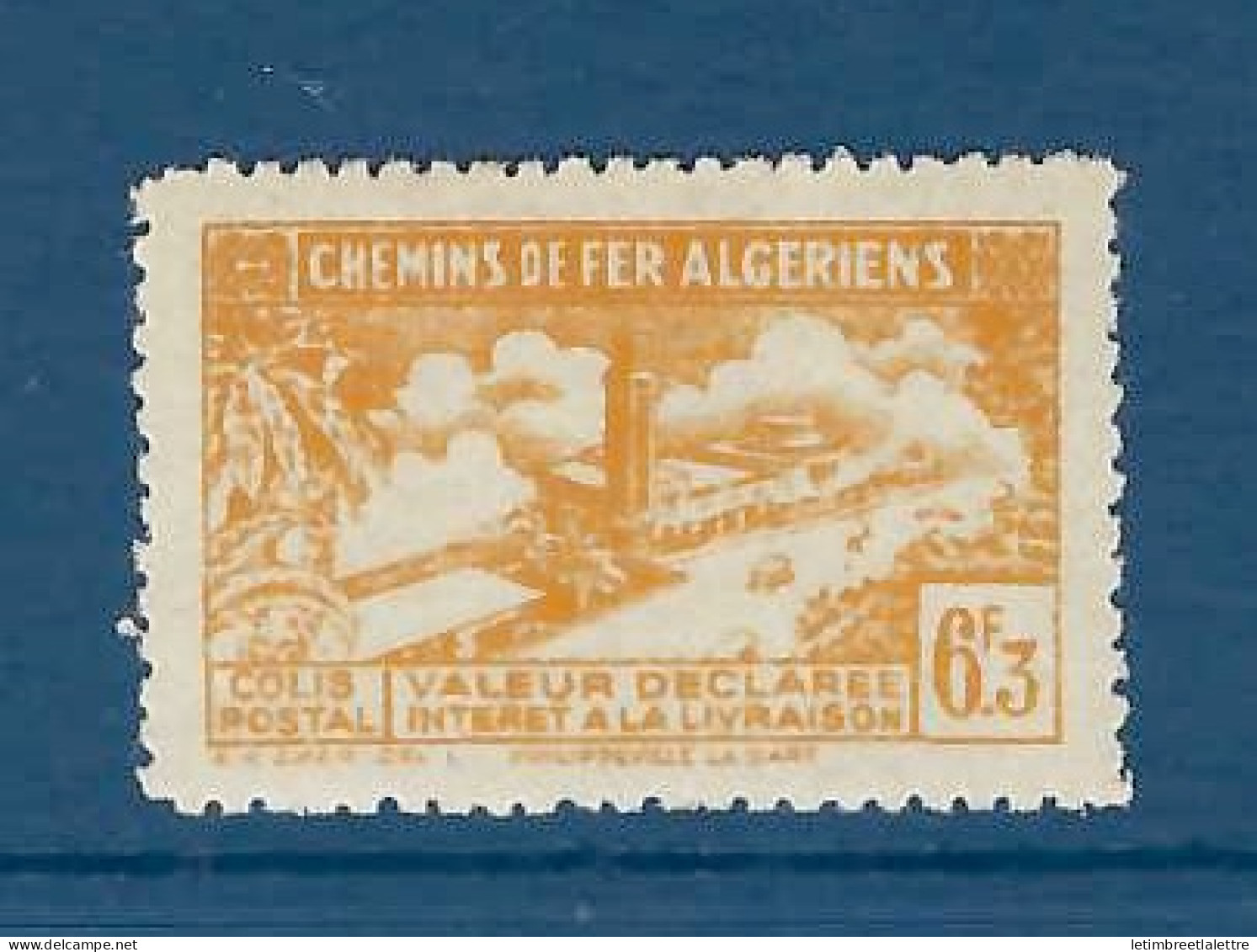 Algérie - Colis Postaux - YT N° 114 B * - Neuf Avec Charnière - 1943 - Parcel Post