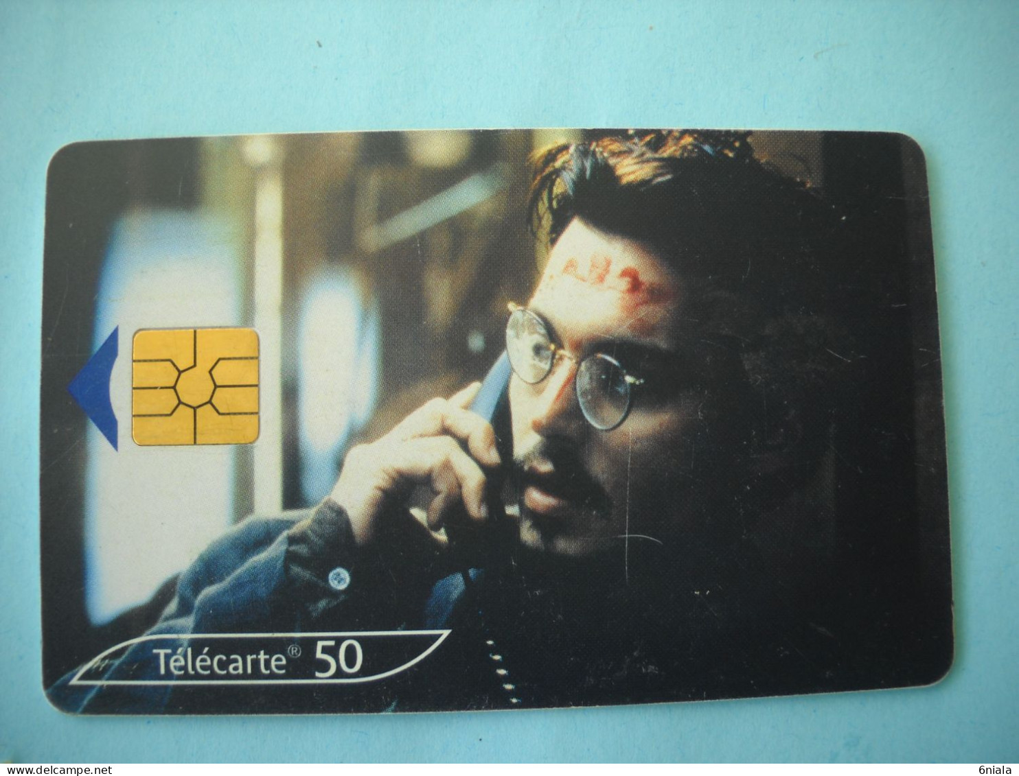 7631  CINEMA  JOHNNY DEPP NEUVIEME PORTE  POLANSKI Télécarte Collection  ( 2 Scans)  Carte Téléphonique - Cinéma