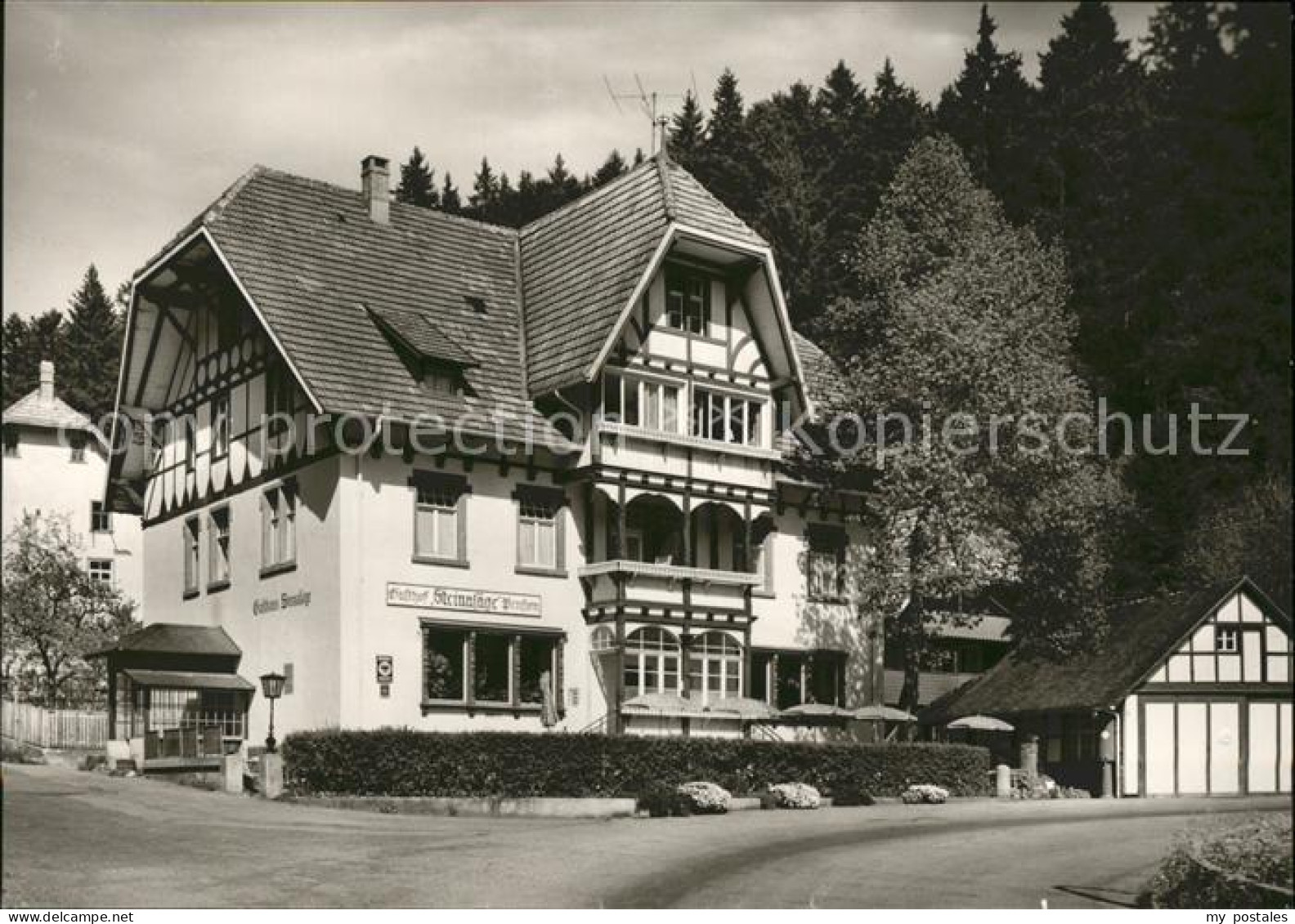 41783807 Bonndorf Schwarzwald Gasthaus Pension Steinasaege Bonndorf Schwarzwald - Bonndorf