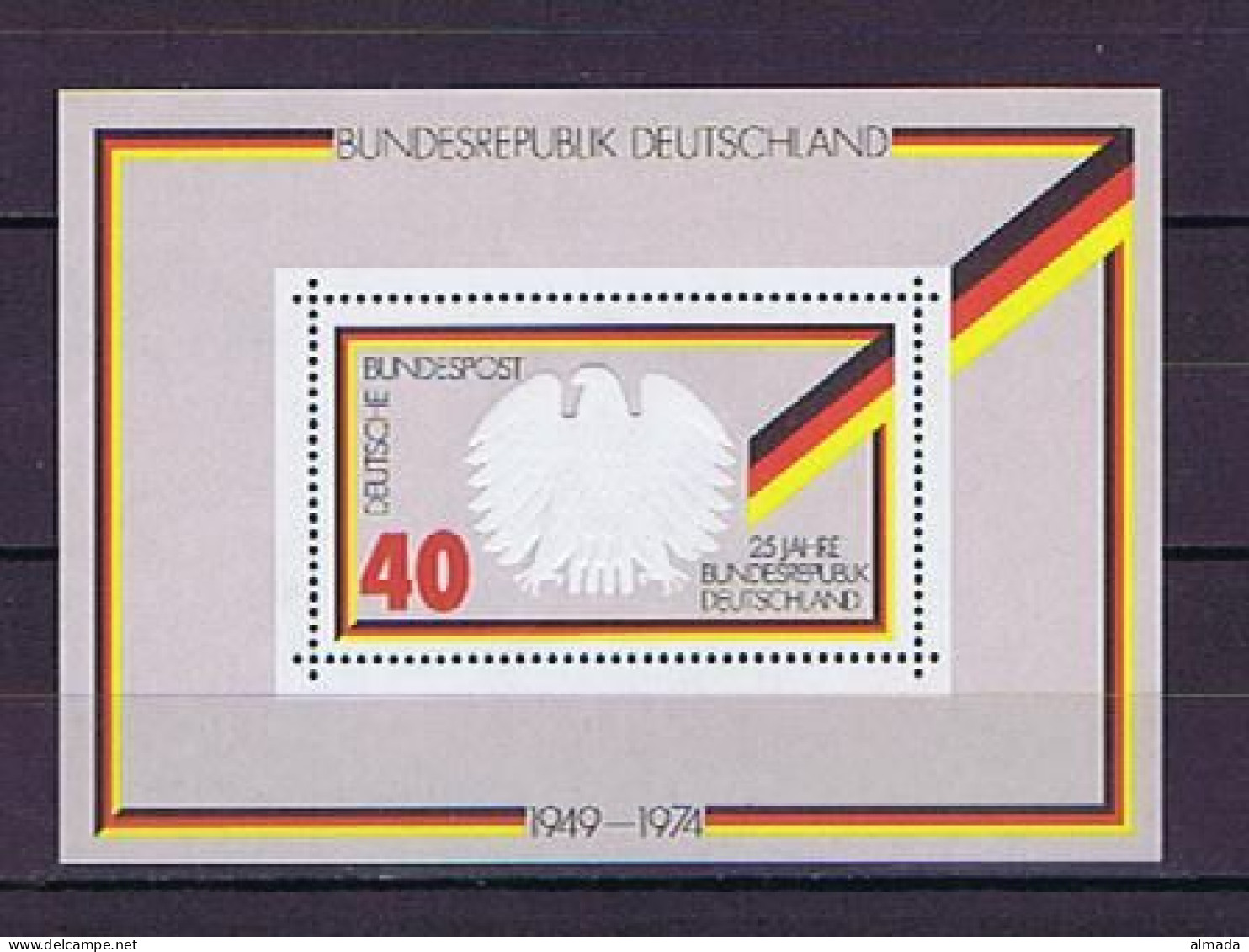 BRD (West) Germany 1974: Michel Block 10** Postfrisch,  Mnh - 1959-1980