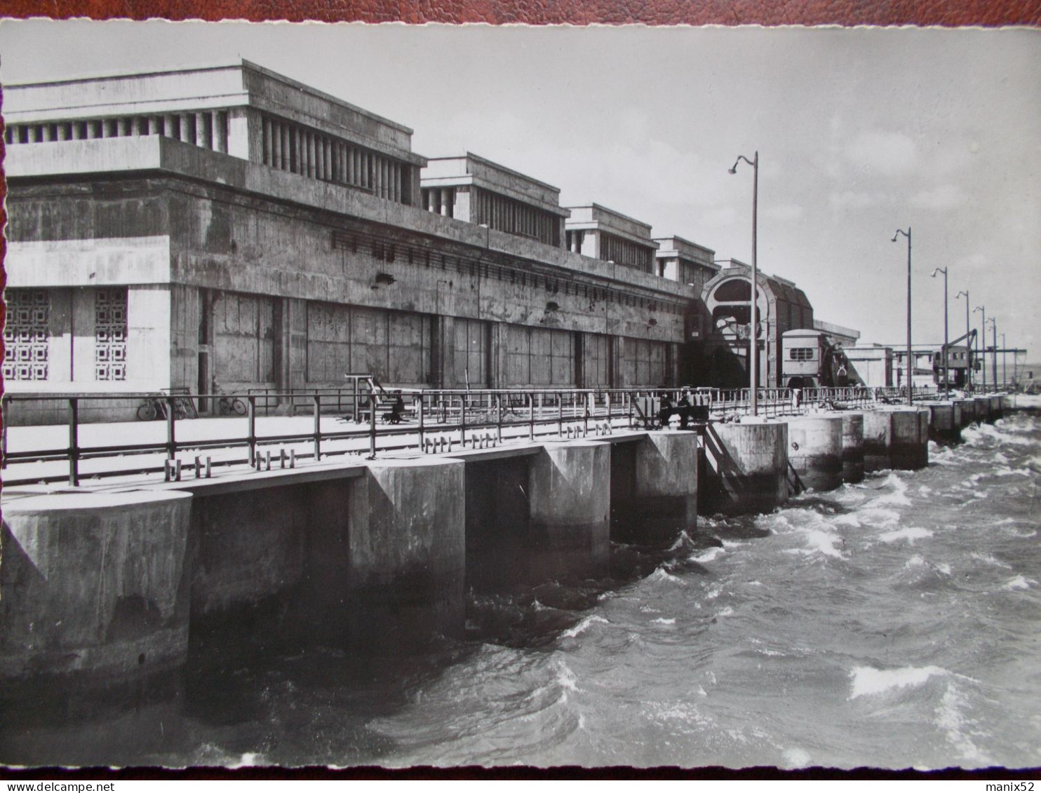 84 - BOLLÈNE - Chute De Donzère Mondragon - L'Usine André Blondel (Centrale Hydro électrique). CPSM Très Rare - Bollene