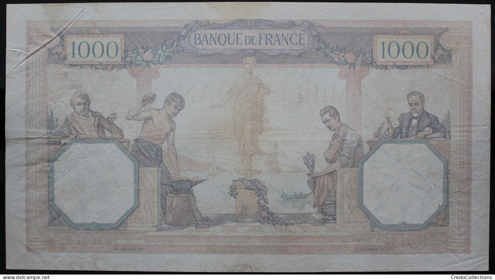 France - 1000 Francs - 3-1-1930 - PICK 79a / F37.4 - TB - 1 000 F 1927-1940 ''Cérès Et Mercure''