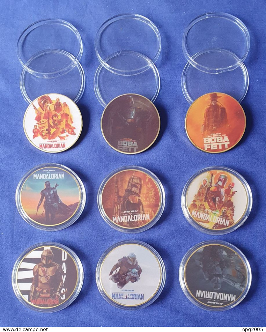 Star Wars: Monedas Conmemorativas - Colecciones Y Lotes