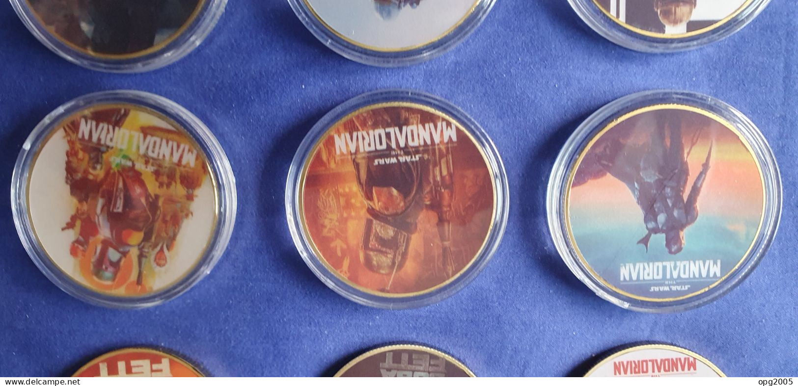 Star Wars: Monedas Conmemorativas - Colecciones Y Lotes