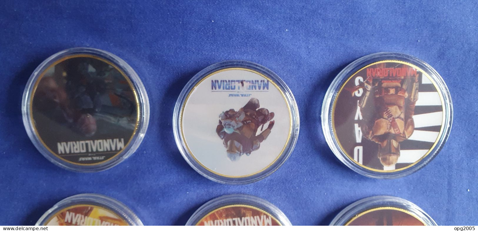 Star Wars: Monedas Conmemorativas - Colecciones Y Lotes