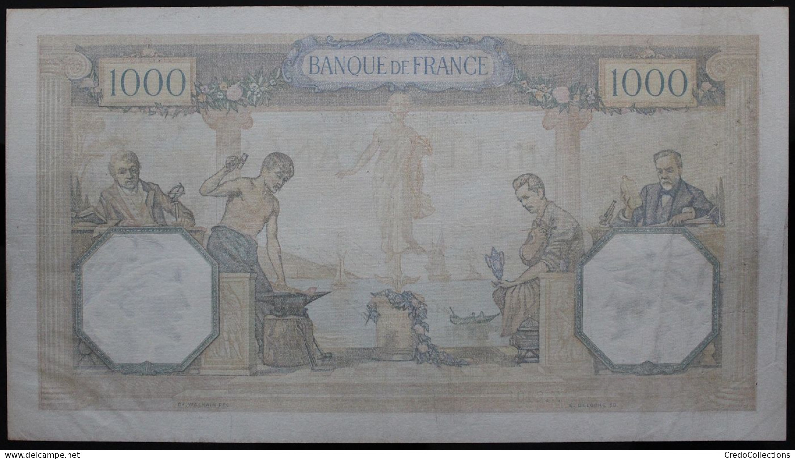 France - 1000 Francs - 30-3-1933 - PICK 79c / F37.8 - TTB - 1 000 F 1927-1940 ''Cérès Et Mercure''