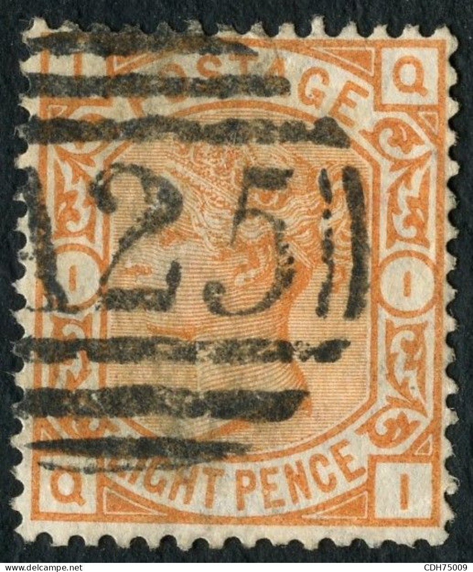 MALTE - SG 156  8 PENCE ORANGE PL. 1 OBLITERE A25 MALTE - Malta