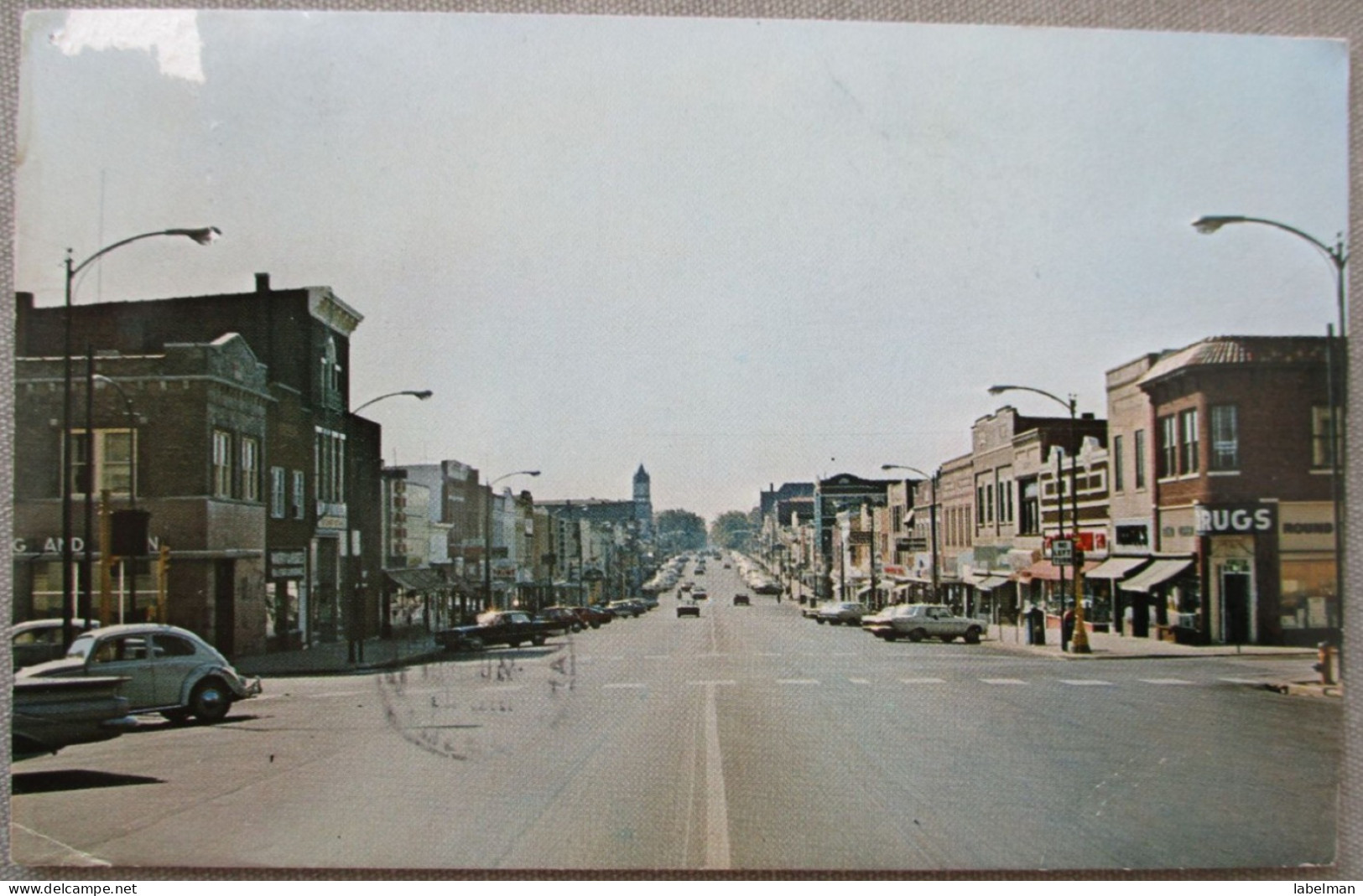 USA FAR WEST KANSAS LAWRENCE MASSACHUSETTS STREET KARTE CARD POSTCARD CARTE POSTALE POSTKARTE CARTOLINA ANSICHTSKARTE - Long Beach