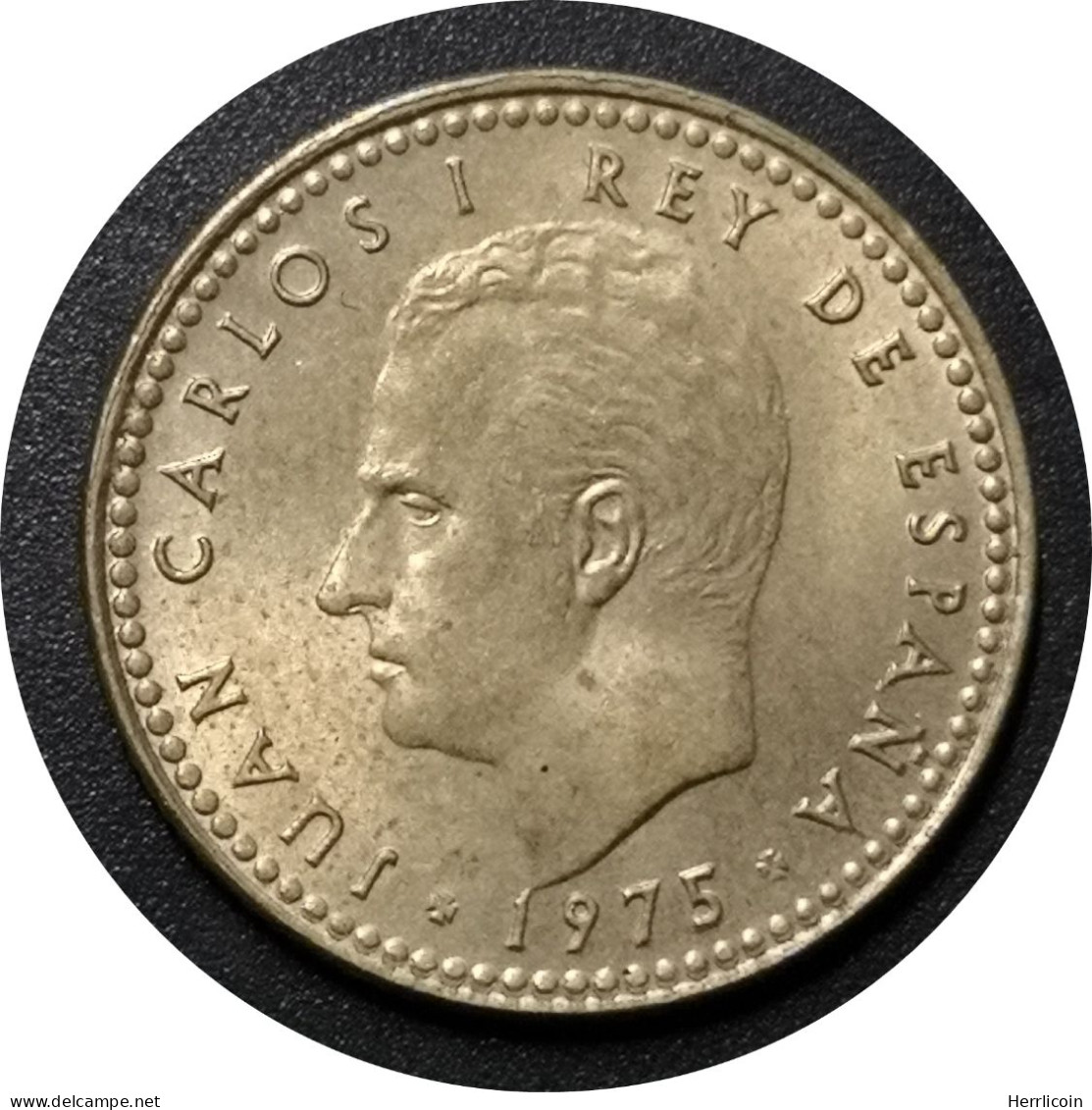 Monnaie Espagne - 1975 (1980) - 1 Peseta Juan Carlos I - 1 Peseta