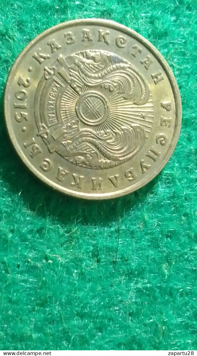 KIRGİZİSTAN-2015  -     5  TENGE - Kirgisistan