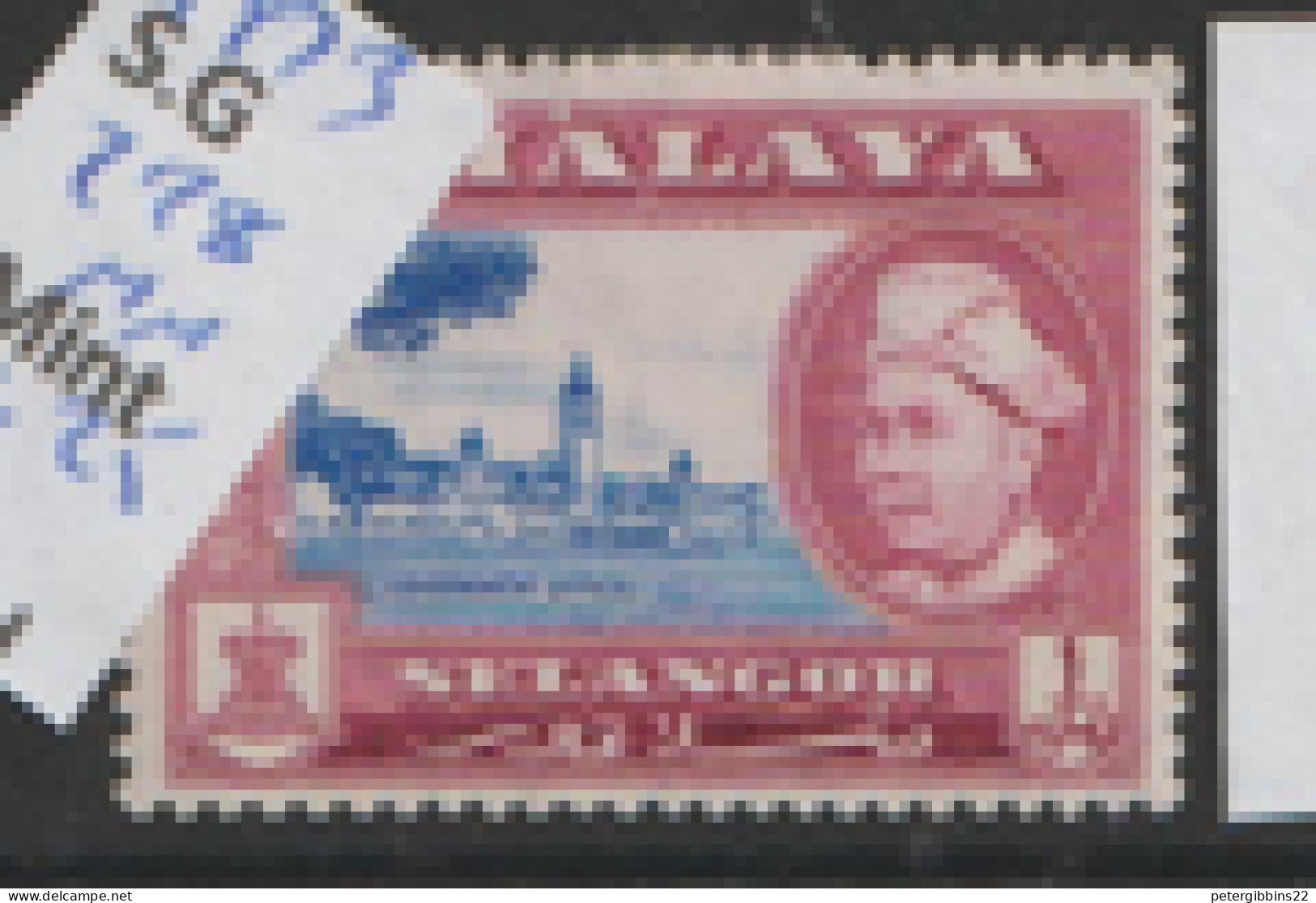 Malaysia  Selangor  1957  SG 121 $1  Mounted Mint - Selangor