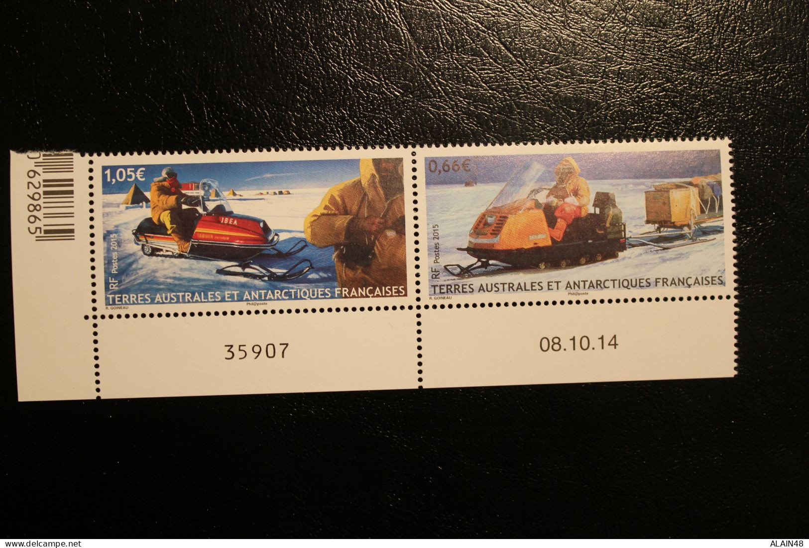 TAAF 2015 N°737 ET 738 EN PAIRE NEUF** TB - Unused Stamps