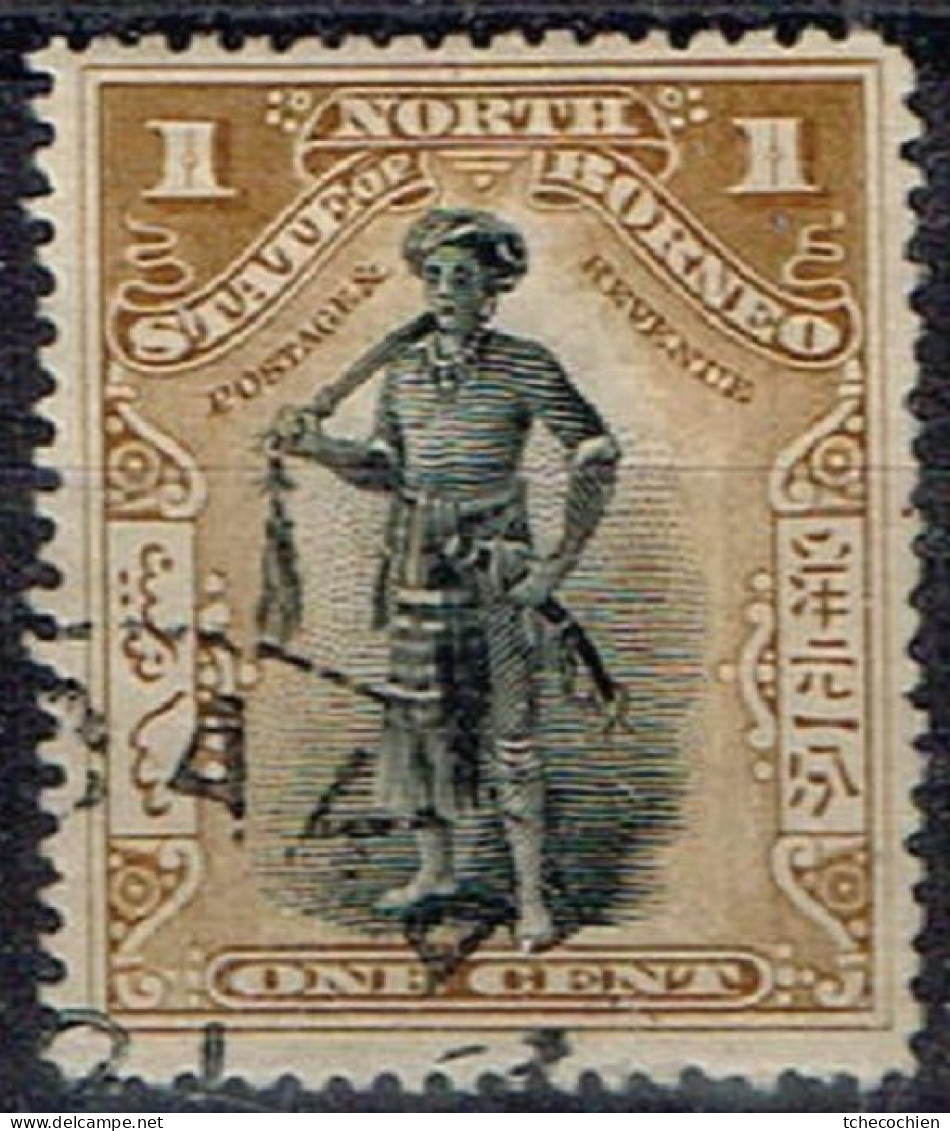 Bornéo Du Nord - 1897 - Y&T N° 72 Oblitéré. Valeur Catalogue Y&T 2005 : 5,00 € - Borneo Del Nord (...-1963)