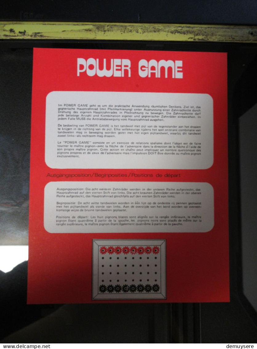 LADE A N - POWER GAME - TACTICA - Acertijos