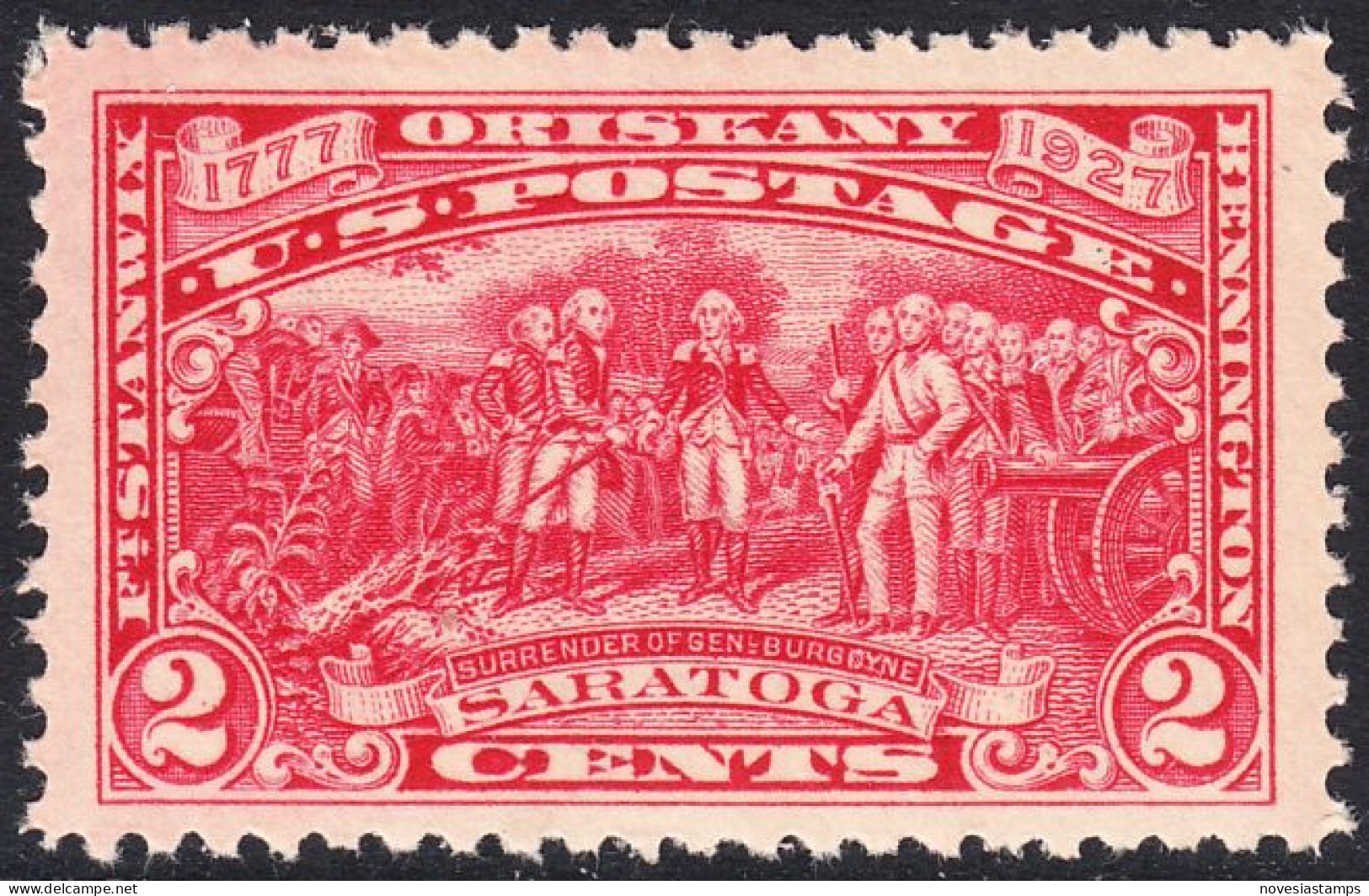 !a! USA Sc# 0644 MNH SINGLE (a2) - Burgoyne Campaign - Neufs