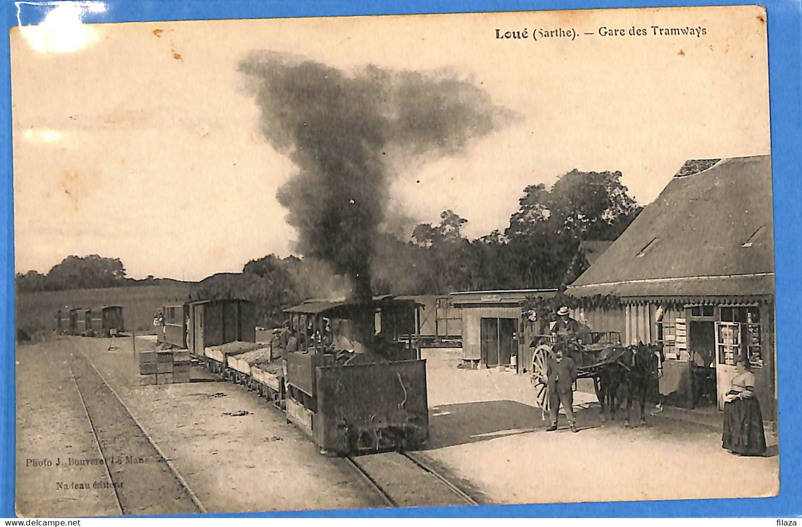 72 - Sarthe - Loue - Gare Des Tramways (N14865) - Loue