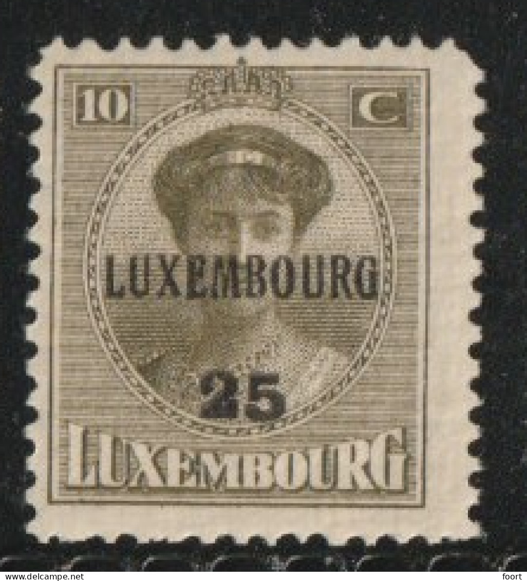 Lixembourg  1925  Prifix Nr. 150 Pf/mnh - Préoblitérés