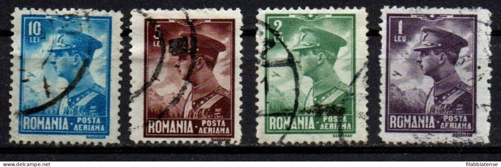 1930 - Romania PA 7 / PA 10 Re Carlo II   ------ - Gebruikt