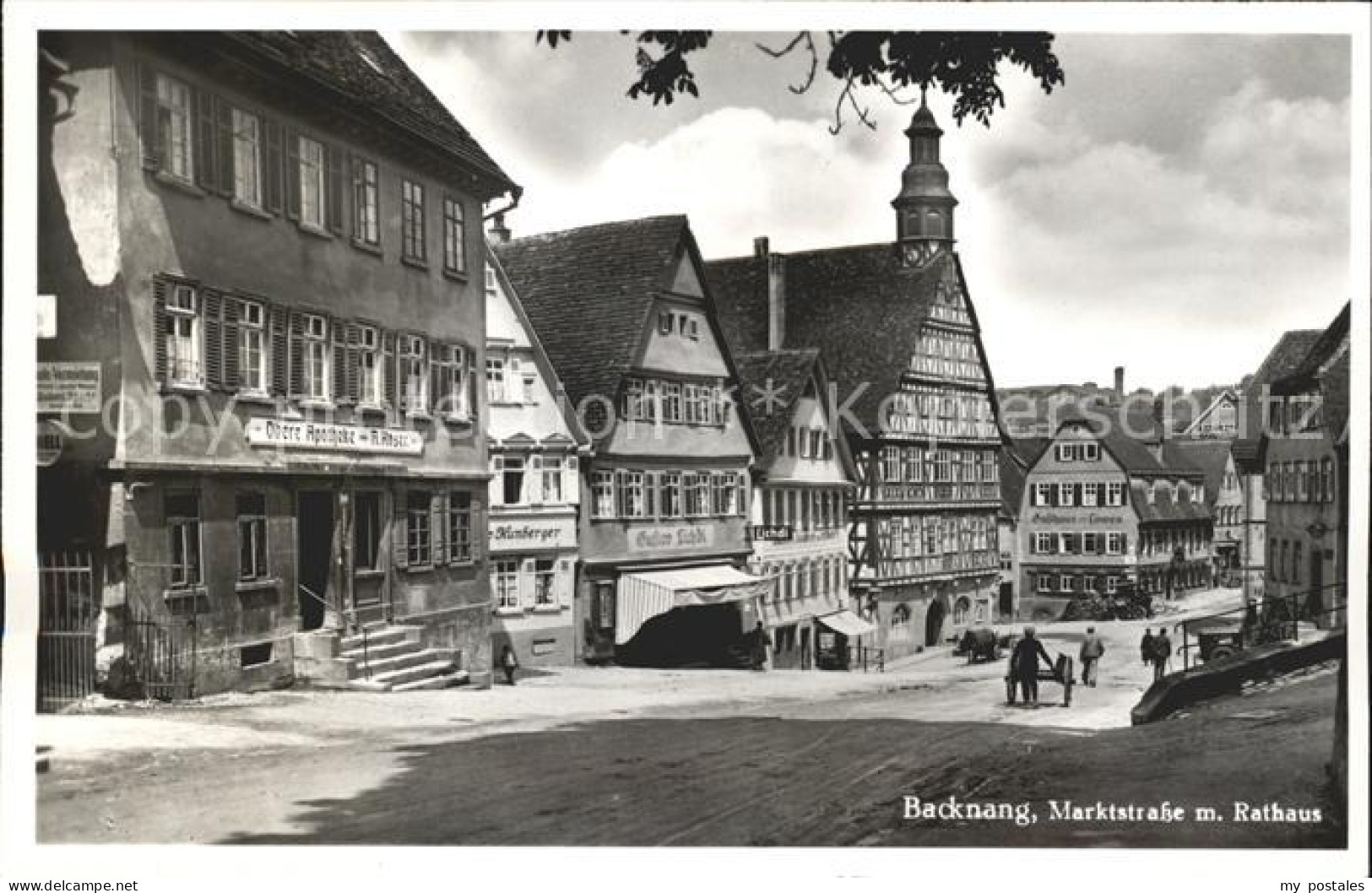 41775467 Backnang Marktstrasse Rathaus  Backnang - Backnang