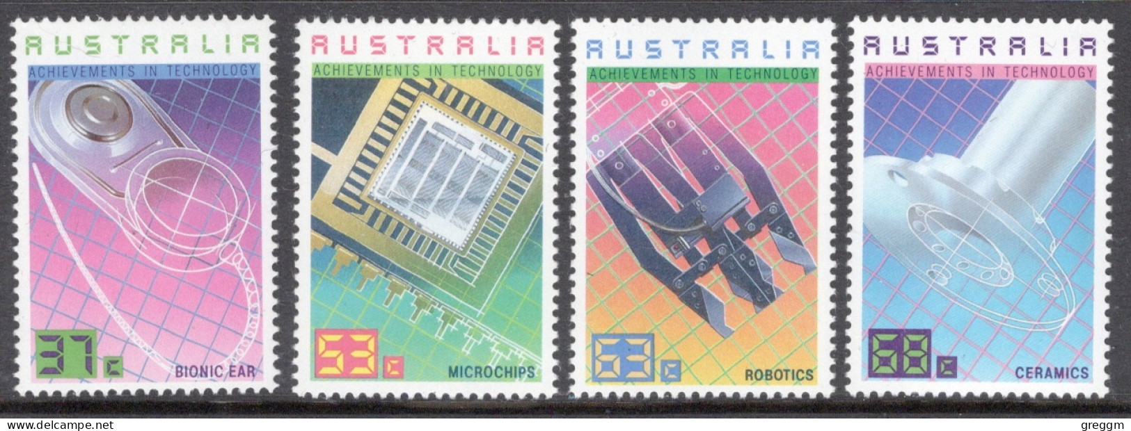 Australia 1987 Set Of Stamps - Achievements In Technology In Unmounted Mint - Ongebruikt